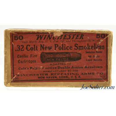  Winchester 32 Colt New Police Smokeless Ammo “5-19” Date Code