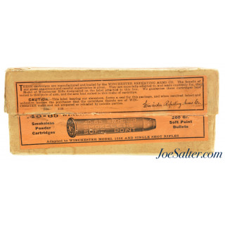 Sealed! Winchester 40-65 WCF Smokeless Soft Point Ammo Model 1886