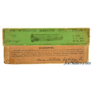  UMC 45-75 Winchester Model 1876 Ammunition 20 Rounds 