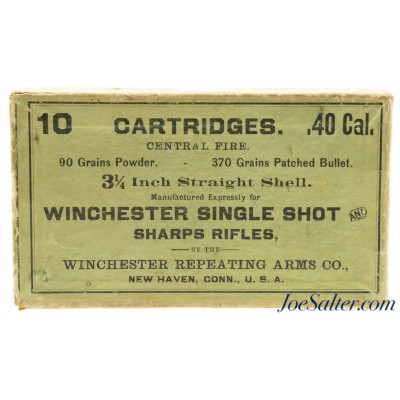 Winchester 40-90 Sharps Single Shot Ammo 10 Rds 3 ¼ inch 