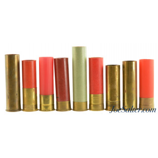8 Gauge Shotgun Shell Lot Brass Paper & Plastic Eley Winchester H&H Paradox