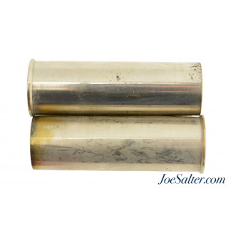  Winchester Nickel Plated Brass 10 Gauge Primed Shotgun Shell Pair 2 Count
