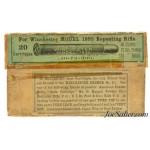  Early Winchester 40-72 Black Powder  Ammo Full Box Model 1895 Rifle 