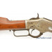 Rare Winchester 1873 Rifle with Factory-Upgraded Nickel Trim