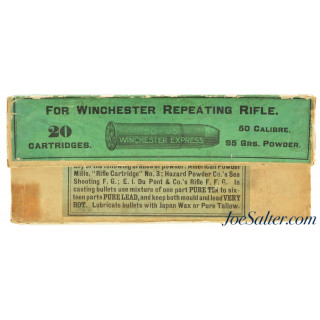 Winchester 50-95 Win Express Black Powder Ammo Full Box 