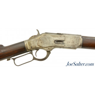  Antique 44 WCF Winchester Model 1873 Rifle & Cody Letter Mfg 1890 
