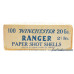 Winchester Ranger 20 GA Paper Primed Empty Shot Shell Partial Box 85 Count