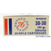 Winchester '76 Bicentennial 30-30 Ammo Full Box 150 Gr Silvertip