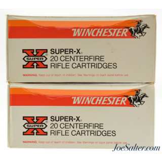 Winchester 30-30 Ammo 170 Grain Silvertip Two Full Boxes 40 Rounds