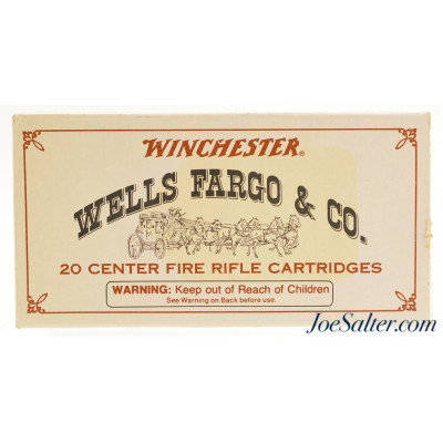 Winchester 1977 Wells Fargo & Co. Commemorative Ammo 30-30 Full Box