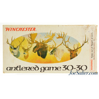 Winchester Antlered Game Commemorative 30-30 Ammo 1978 Full Box