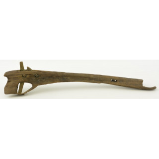 Rare Antique Chinese Crossbow Tiller & Lock 300-100 BC