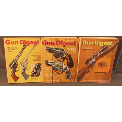 The Gun Digest 1972, 73 & 74 Editions