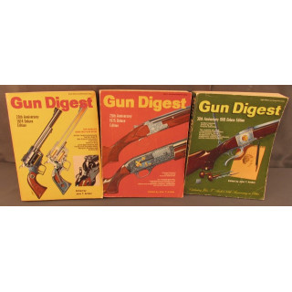 The Gun Digest 1974, 75 + 76 Editions
