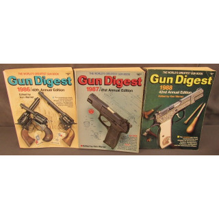 The Gun Digest 1986, "87 & "88 Editions