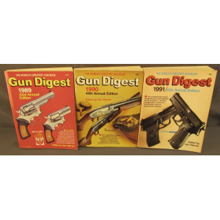 The Gun Digest 1989, 90 & 91 Editions