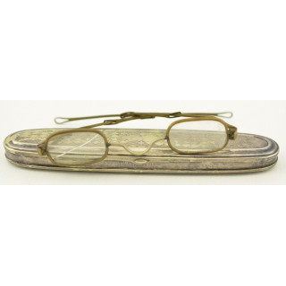 Cased Pair of 19th Century Spectacles