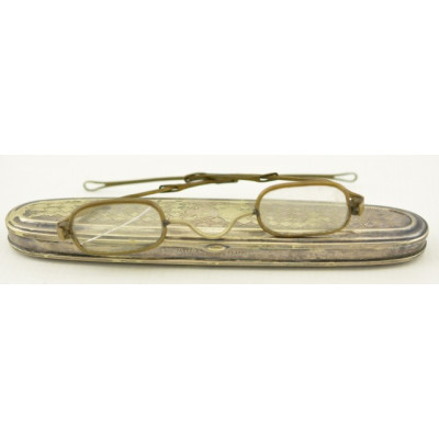 Cased Pair of 19th Century Spectacles