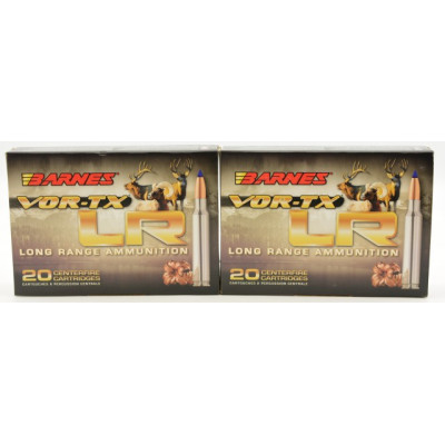 Barnes 375 Rem Ultra Mag VOR-TX LR AMMO 270 Grain LRX 40 Rounds