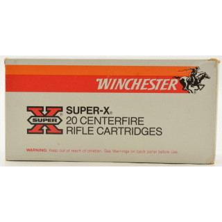 Full Box 358 Winchester Ammo 200 Grain SILVERTIP 20 Rounds