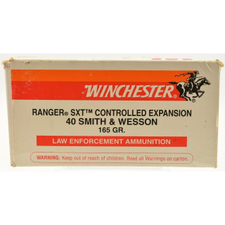 Winchester Ranger SXT 40 Smith & Wesson 165gr. CE (50)