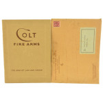 1932 Colt Firearms Gun Catalog with Price List Sent to Monmouth Maine