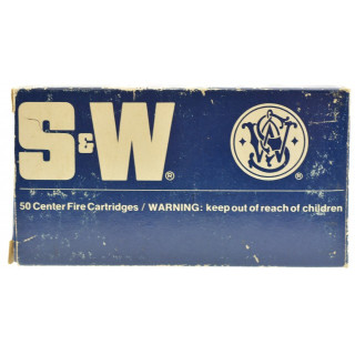 S&W Brand Ammunition 357 Magnum 158 GR Lead Semi-Wadcutter 50 Rounds