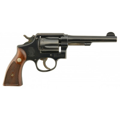 Police Marked S&W .38 M&P Postwar Revolver (Pre-Model 10)