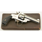 Boxed S&W 32 S&W Double-Action 4th Model Nickel 3 Inch C&R Excellent