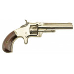 Excellent Antique Smith & Wesson Number One Nickel 22 Revolver