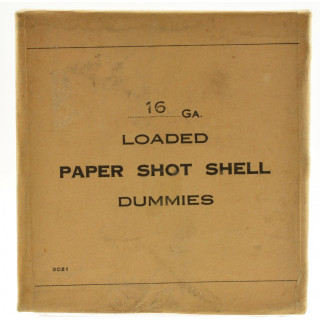 USGI Sealed! Winchester 2 Piece Box 16 Ga Paper Shot Shell Dummies 2 9