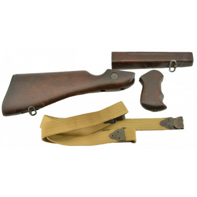 Original Thompson Sub Machine gun Stock Set W/Hardware