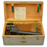 WWII Canadian Kodak Gun Sighting Telescope 7x50 W/Case HMCS Iroquois
