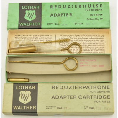 Lothar Walther 22lr Adapter Cartridge for Rifle 2 Pieces