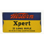 Western 1937-59 "Xpert" Issue 22 LR Brick Fresh Box