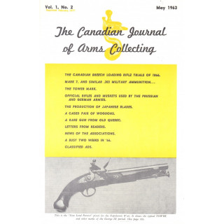 Canadian Journal of Arms Collecting - Vol. 1 No. 2 (May 1962)