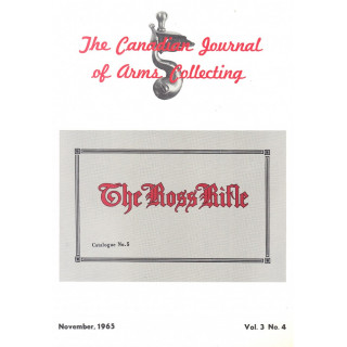 Canadian Journal of Arms Collecting - Vol. 3 No. 4 (Nov 1965)