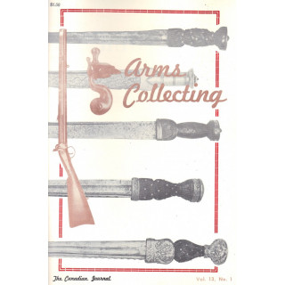 Canadian Journal of Arms Collecting - Vol. 13 No. 1 (Feb 1975)