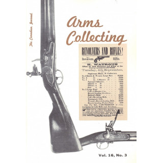 Canadian Journal of Arms Collecting - Vol. 16 No. 3 (Aug 1978)