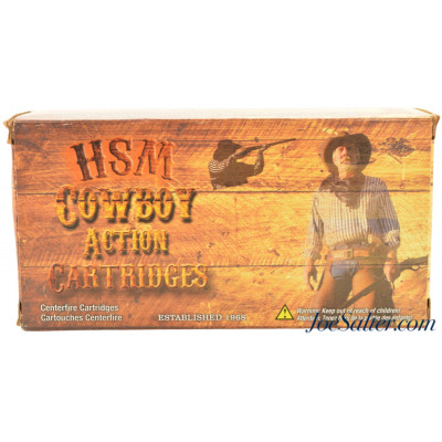 HSM Cowboy Action Cartridges 32-40 Win 170 Gr Round Nose FP Ammo 20 Rds
