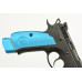 Excellent Blue CZ 75 SP-01 Pistol 9mm Original Box 2-21 Round Mags