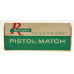 Late 1960's Remington Pistol Match 22 LR Ammo Unlisted End Flap