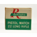 Late 1960's Remington Pistol Match 22 LR Ammo Unlisted End Flap