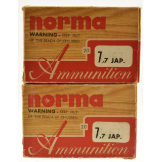 Norma 7.7 Jap Ammunition 180 Grain Pointed Soft Point 35 Rounds