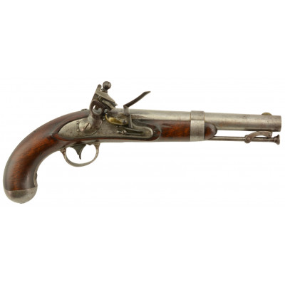 Excellent US Model 1836 Flintlock Pistol by R. Johnson