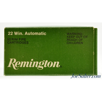 Recent Manufacture Remington 22 Win Automatic Ammo Full Box 50 Rounds