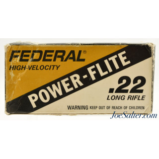 Vintage Federal .22 LR Power Flite BRICK 500 Rounds