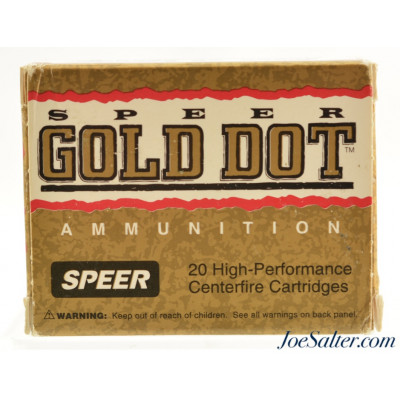 Speer Gold Dot .41 AE 180gr. GDHP