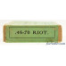 Very Rare Peters Riot 45-70 Cartridges Loaded With Shot 5 Round Box