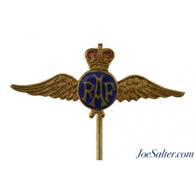 Royal Air Force Lapel Stick Pin RAF WWII Sweetheart